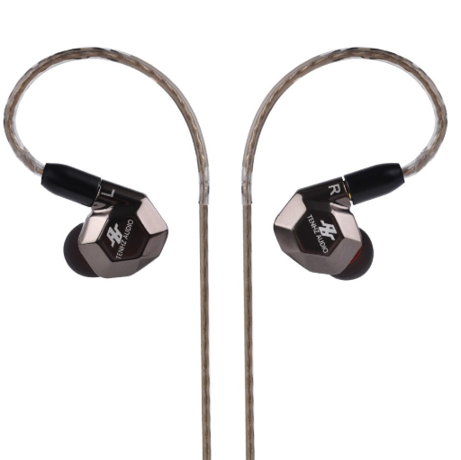 Apos Audio TENHZ | 十赫兹 Earphone / In-Ear Monitor (IEM) TENHZ K5 In-Ear Monitor (IEM) Earphones Gunmetal