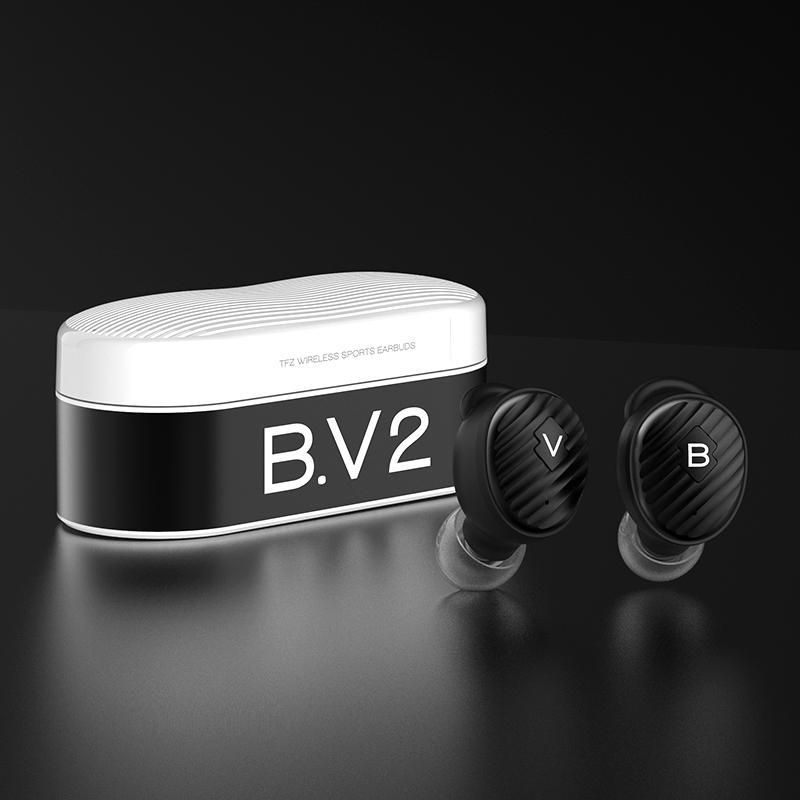 Apos Audio TFZ | 锦瑟香也 Earphone / In-Ear Monitor (IEM) TFZ B.V2 Bluetooth Wireless In-Ear Monitor (IEM) Earphones Black
