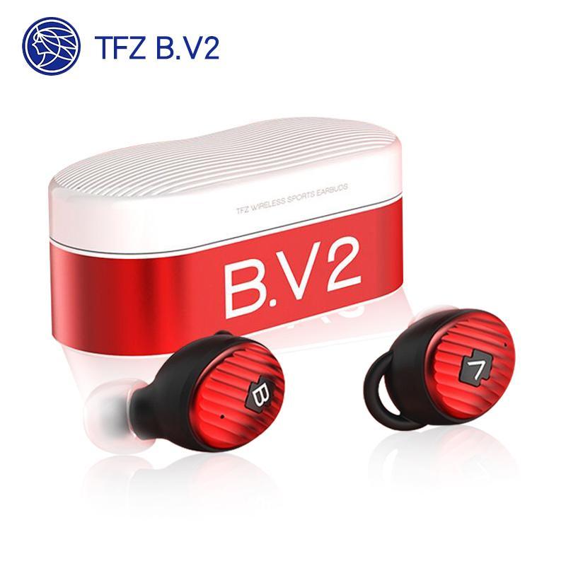 Apos Audio TFZ | 锦瑟香也 Earphone / In-Ear Monitor (IEM) TFZ B.V2 Bluetooth Wireless In-Ear Monitor (IEM) Earphones Red