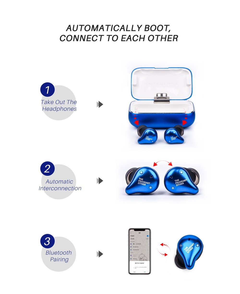 Apos Audio TFZ | 锦瑟香也 Earphone / In-Ear Monitor (IEM) TFZ X1 Bluetooth Wireless Waterproof In-Ear Monitor (IEM) Earphone