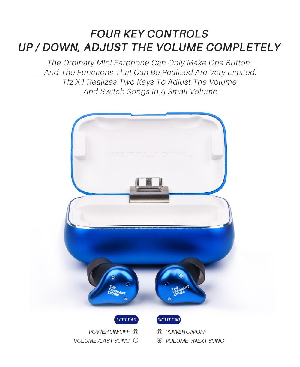 Apos Audio TFZ | 锦瑟香也 Earphone / In-Ear Monitor (IEM) TFZ X1 Bluetooth Wireless Waterproof In-Ear Monitor (IEM) Earphone