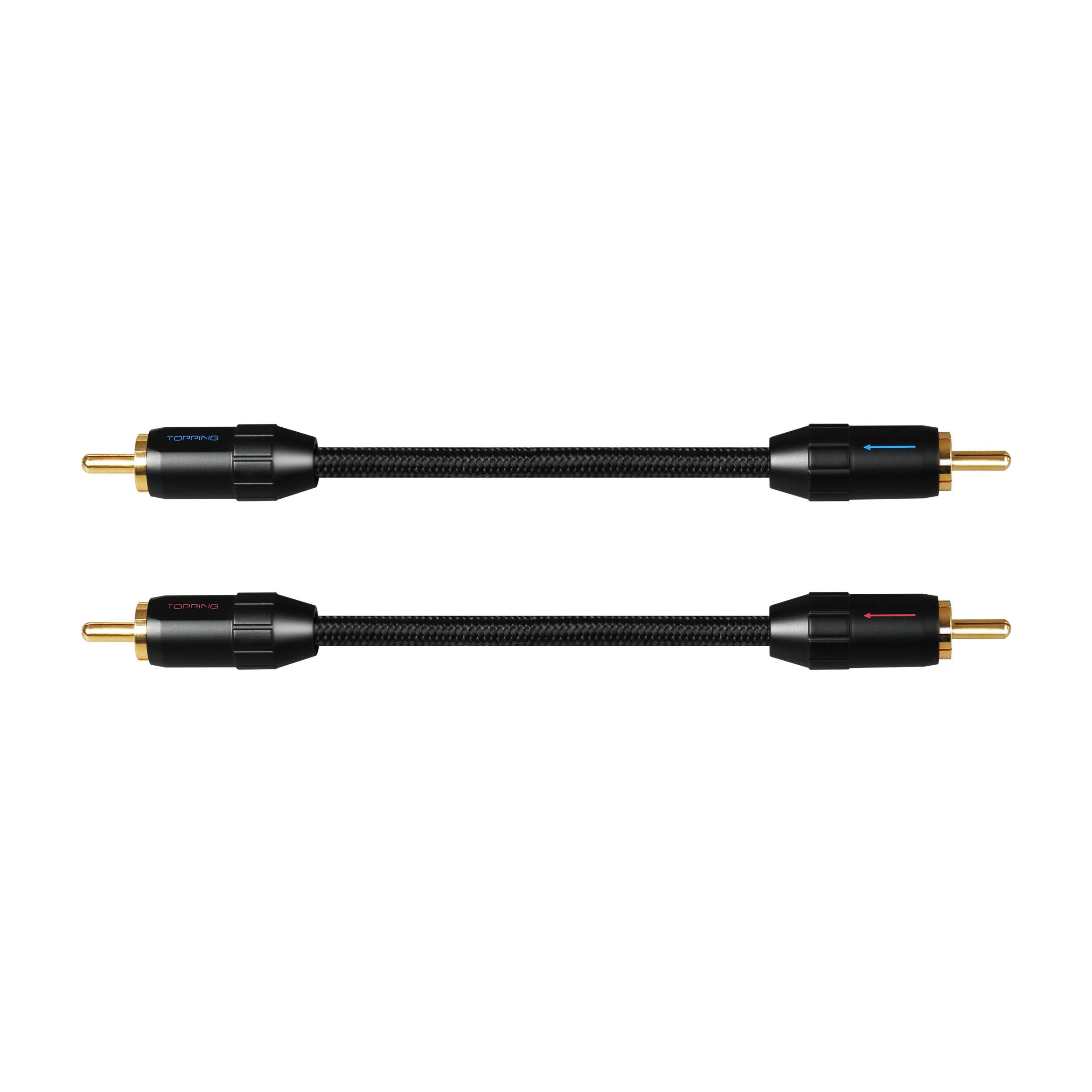 Apos Audio TOPPING Cable TOPPING TCR2 6N Single Crystal Copper RCA Cables