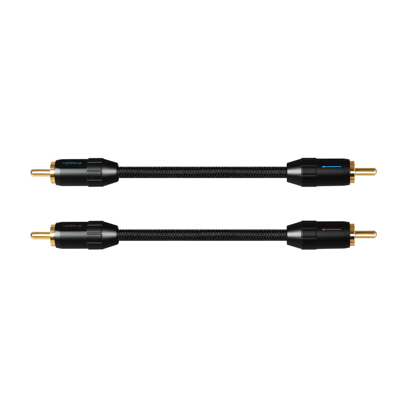 Apos Audio TOPPING Cable TOPPING TCR2 6N Single Crystal Copper RCA Cables