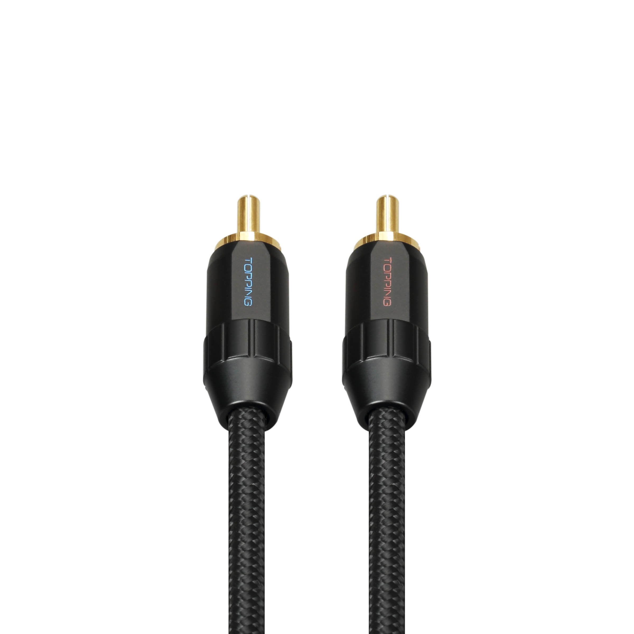 Apos Audio TOPPING Cable TOPPING TCR2 6N Single Crystal Copper RCA Cables