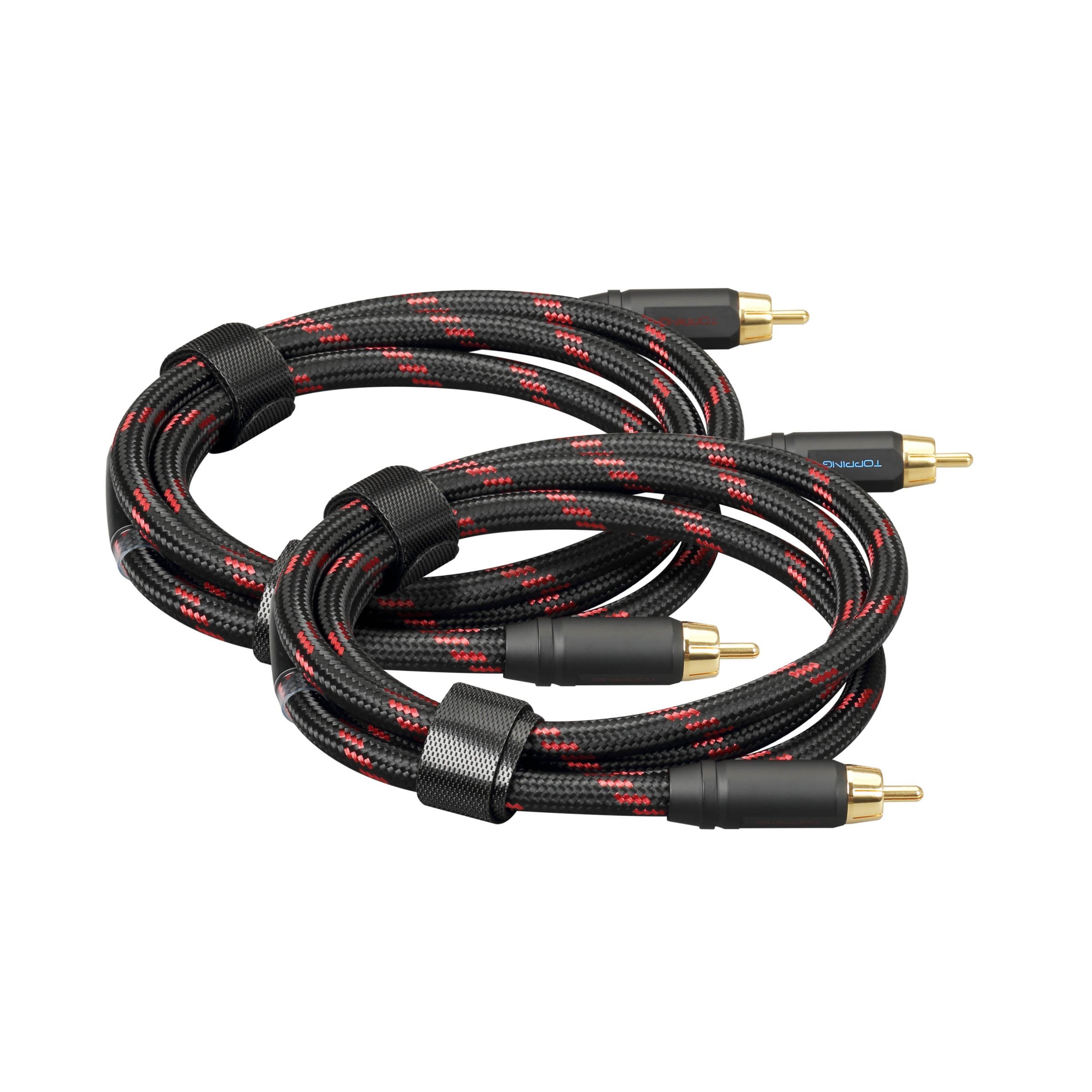 Apos Audio TOPPING Cable TOPPING TCR2 6N Single Crystal Copper RCA Cables