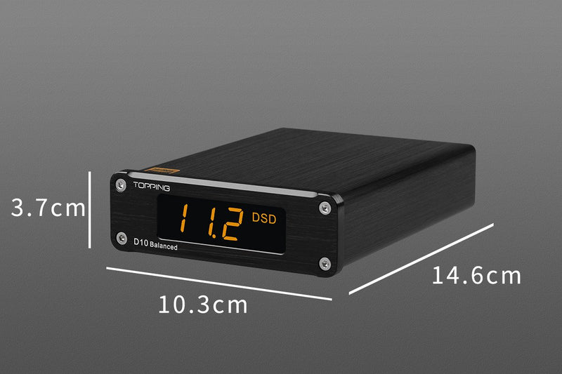 TOPPING D10 Balanced Desktop DAC – Apos