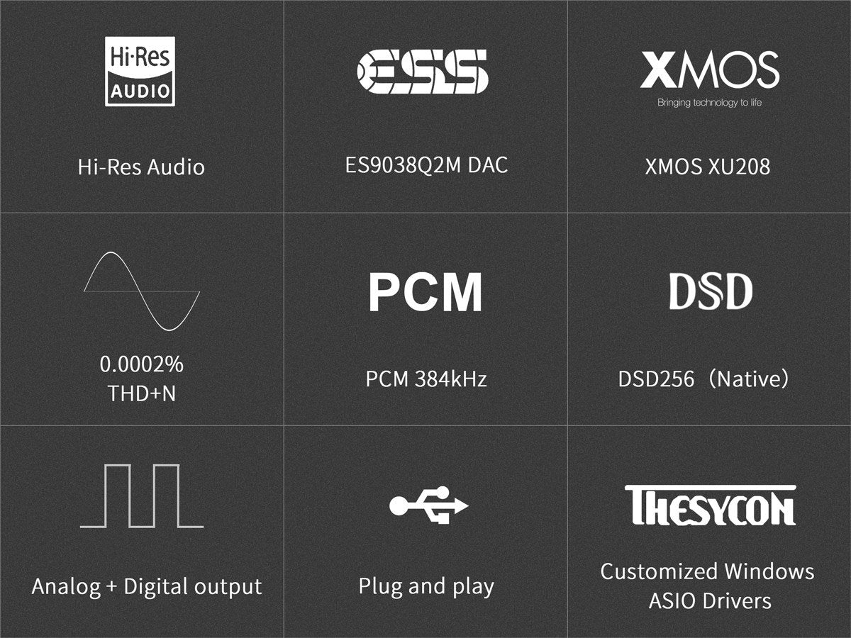 Apos Audio TOPPING DAC (Digital-to-Analog Converter) TOPPING D10s DAC (Apos Certified)