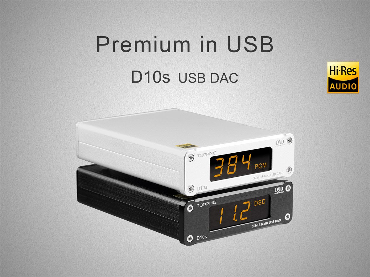 Apos Audio TOPPING DAC (Digital-to-Analog Converter) TOPPING D10s DAC (Apos Certified)