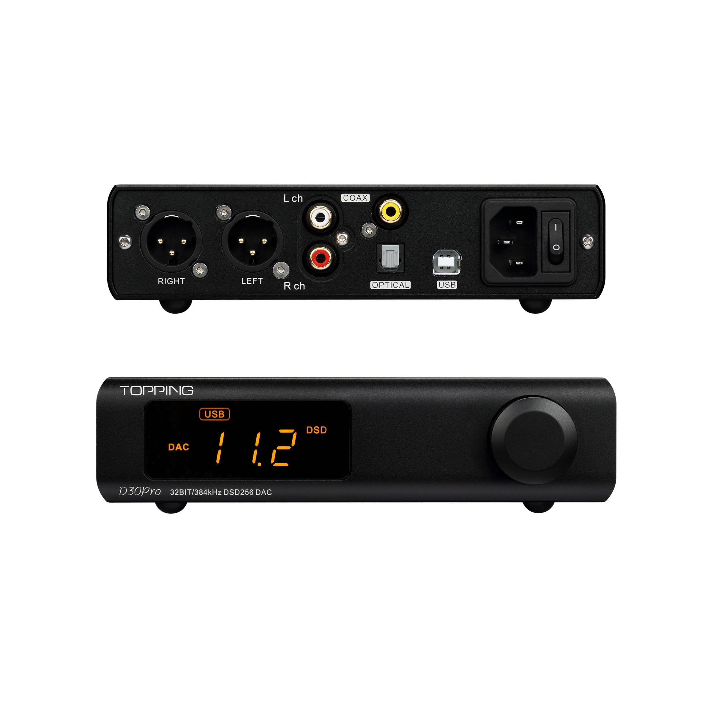 Apos Audio TOPPING DAC (Digital-to-Analog Converter) TOPPING D30 Pro Desktop DAC