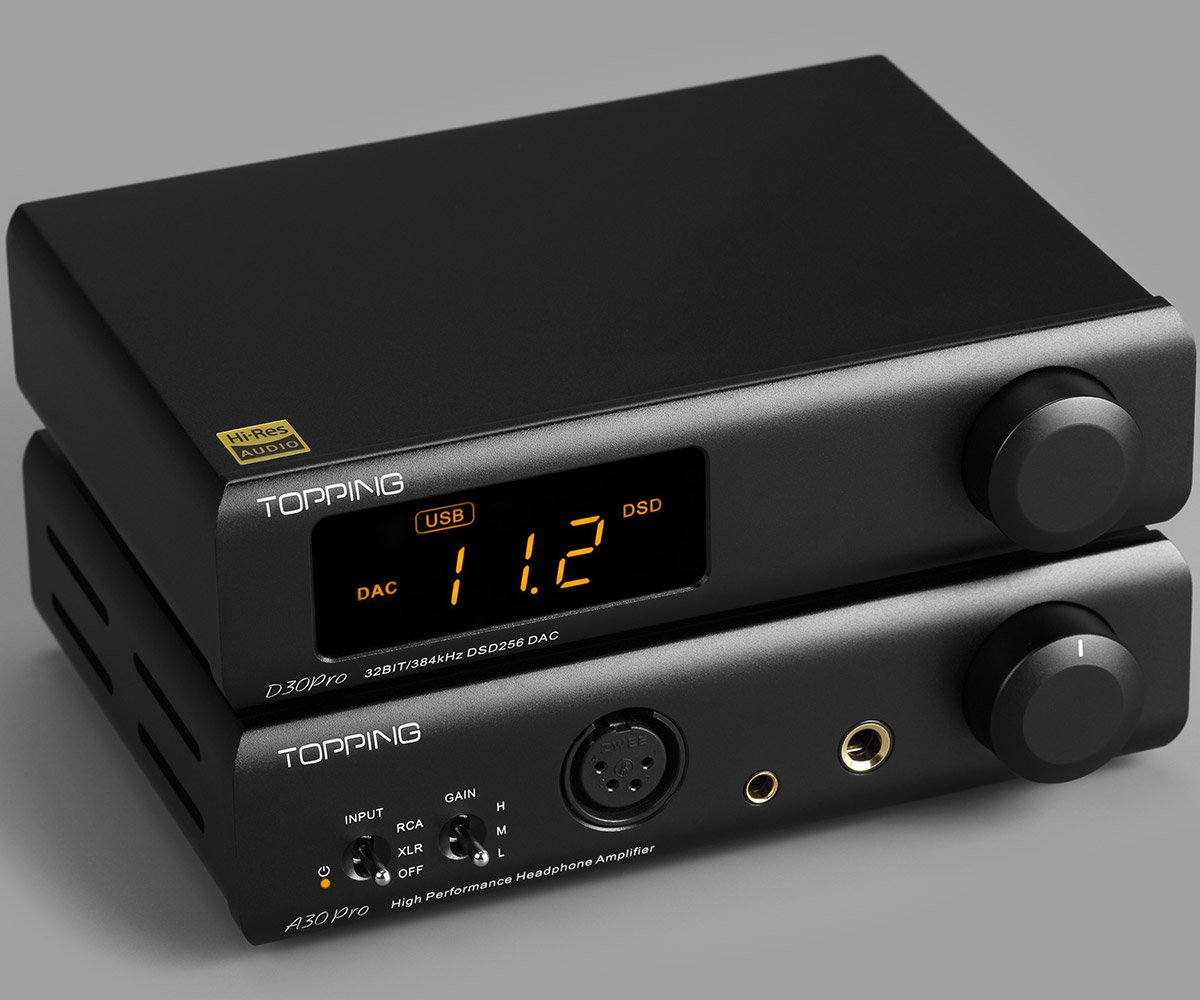 Apos Audio TOPPING DAC (Digital-to-Analog Converter) TOPPING D30 Pro Desktop DAC