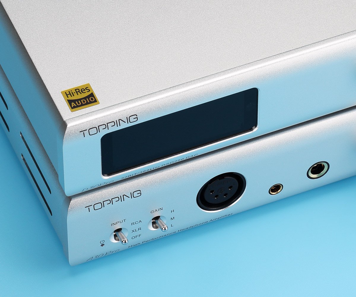 Apos Audio TOPPING DAC (Digital-to-Analog Converter) TOPPING D30 Pro Desktop DAC