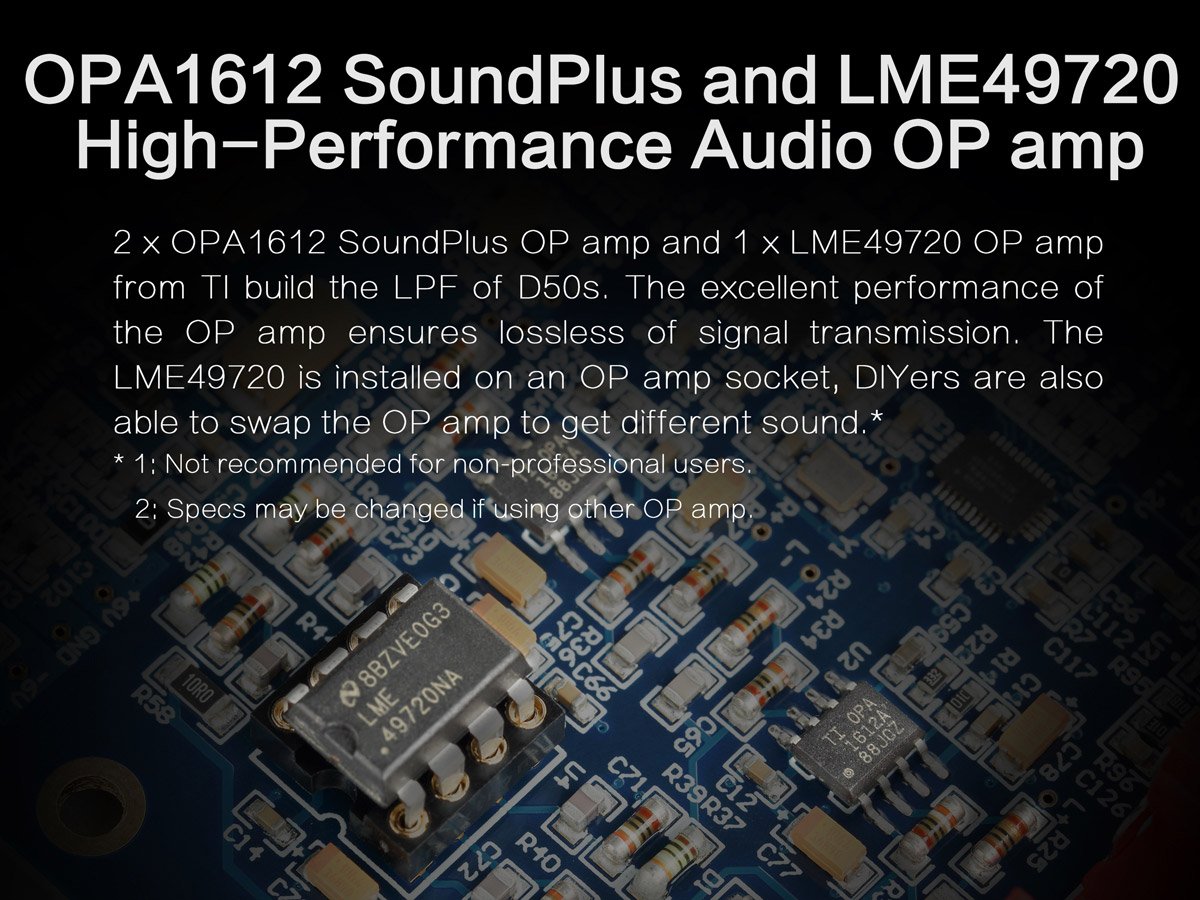 Apos Audio TOPPING DAC (Digital-to-Analog Converter) TOPPING D50s DAC (Apos Certified)