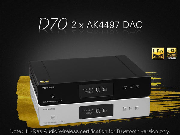 Apos Audio TOPPING | 拓品 DAC (Digital-to-Analog Converter) TOPPING D70 DAC (Digital-to-Analog Converter)
