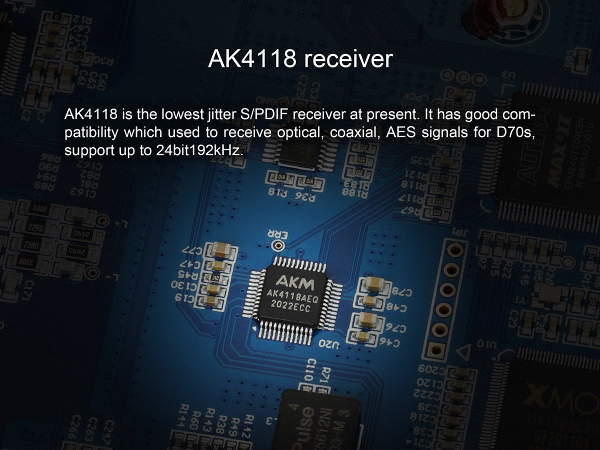 Apos Audio TOPPING DAC (Digital-to-Analog Converter) TOPPING D70s MQA DAC (Digital-to-Analog Converter)