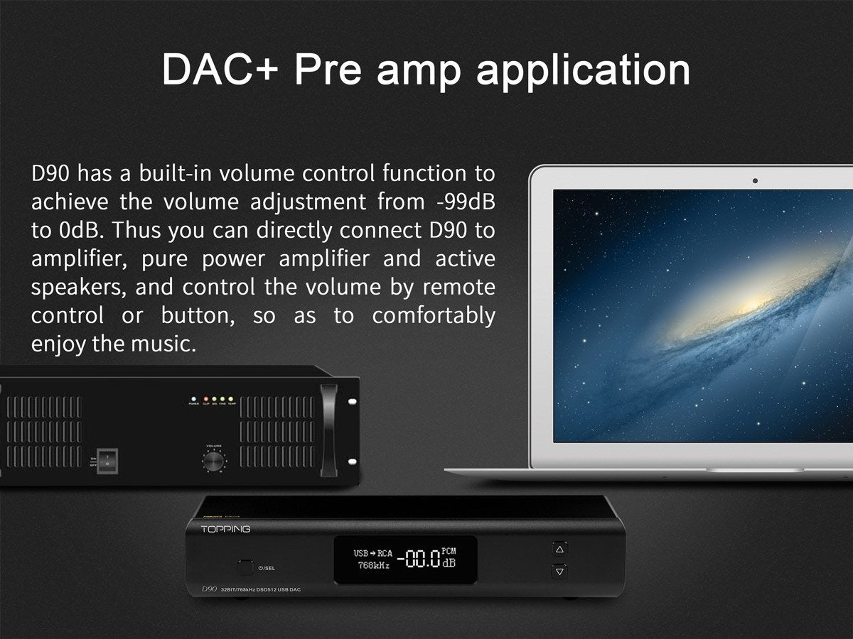 TOPPING D90 DAC (Digital-to-Analog Converter)