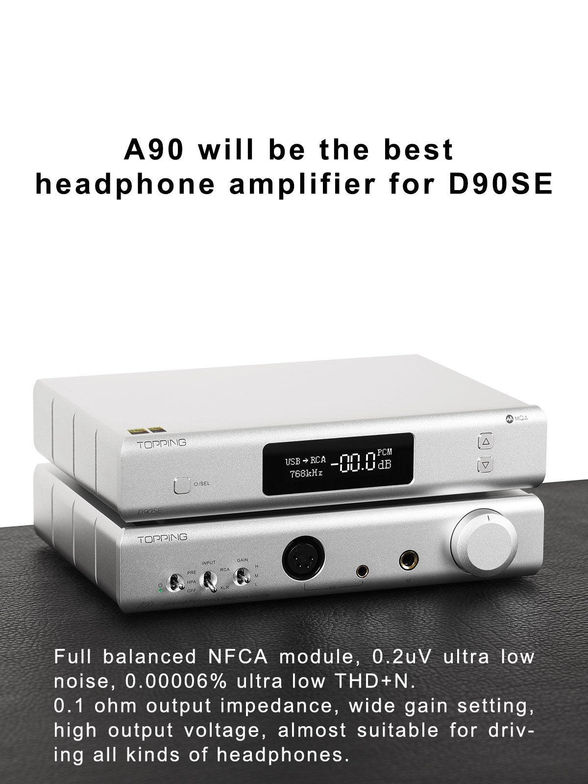 Apos Audio TOPPING DAC (Digital-to-Analog Converter) TOPPING D90SE DAC (Apos Certified)