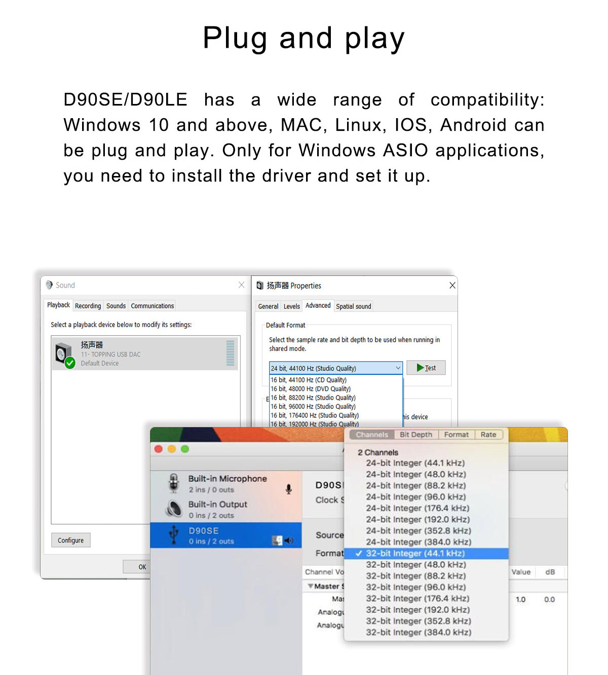 Apos Audio TOPPING DAC (Digital-to-Analog Converter) TOPPING D90SE DAC (Digital-to-Analog Converter)