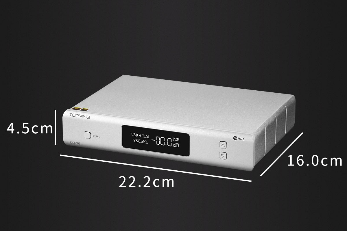 Apos Audio TOPPING DAC (Digital-to-Analog Converter) TOPPING D90SE DAC (Digital-to-Analog Converter)