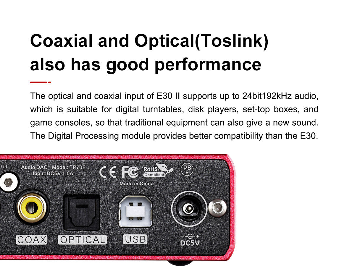 Apos Audio TOPPING DAC (Digital-to-Analog Converter) TOPPING E30 II DAC (Apos Certified)