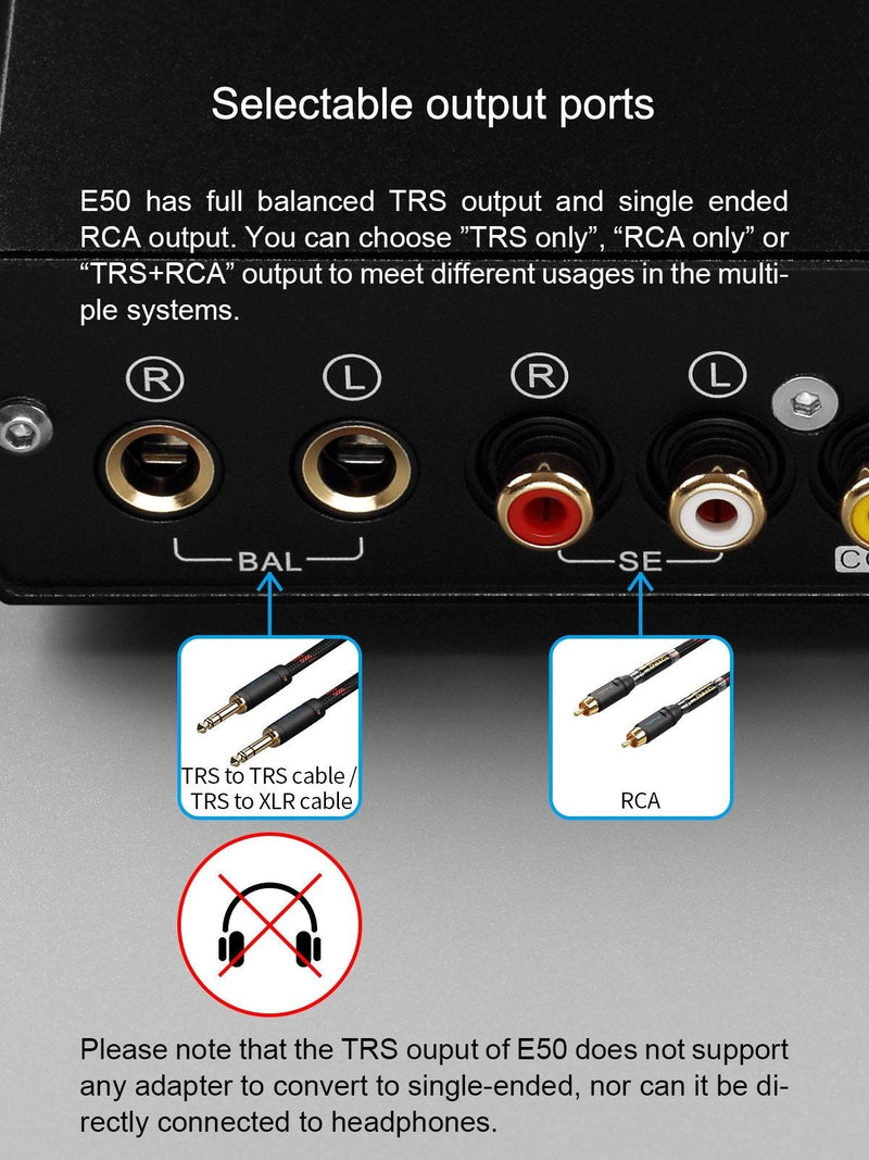 Apos Audio TOPPING DAC (Digital-to-Analog Converter) TOPPING E50 DAC (Apos Certified)