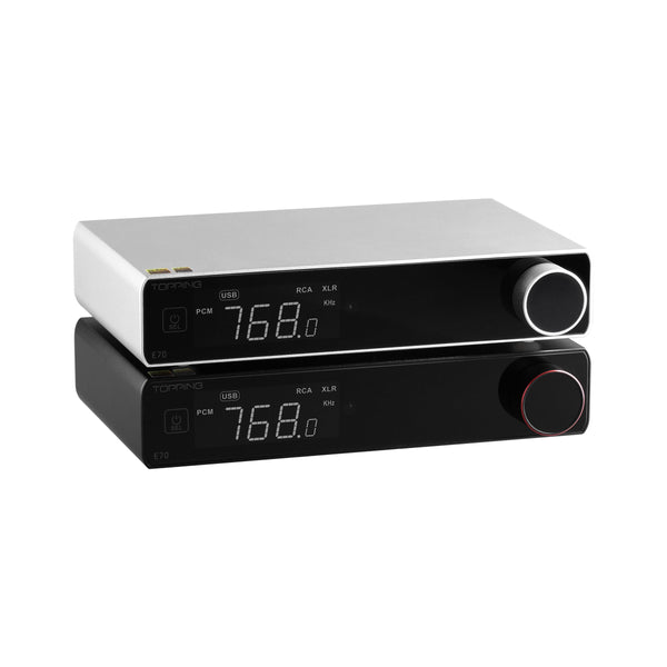 Apos Audio TOPPING DAC (Digital-to-Analog Converter) TOPPING E70 Desktop DAC (Digital-to-Analog-Convertor)