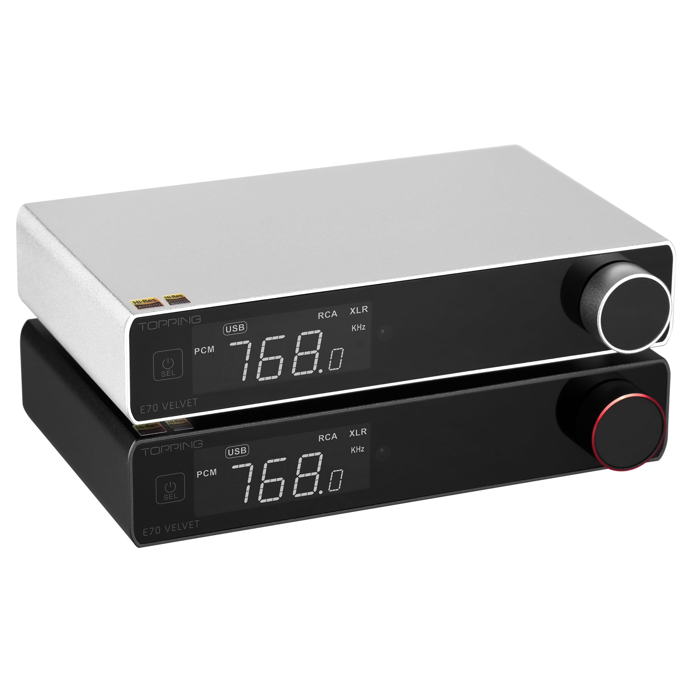 Apos Audio TOPPING DAC (Digital-to-Analog Converter) TOPPING E70 VELVET AK4499EX Desktop DAC (Digital-to-Analog-Convertor)