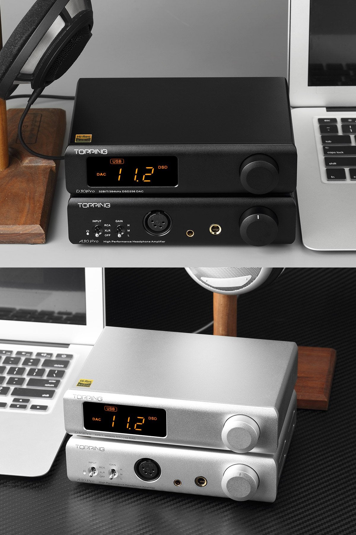 Apos Audio TOPPING Headphone Amp TOPPING A30 Pro Desktop Headphone Amp