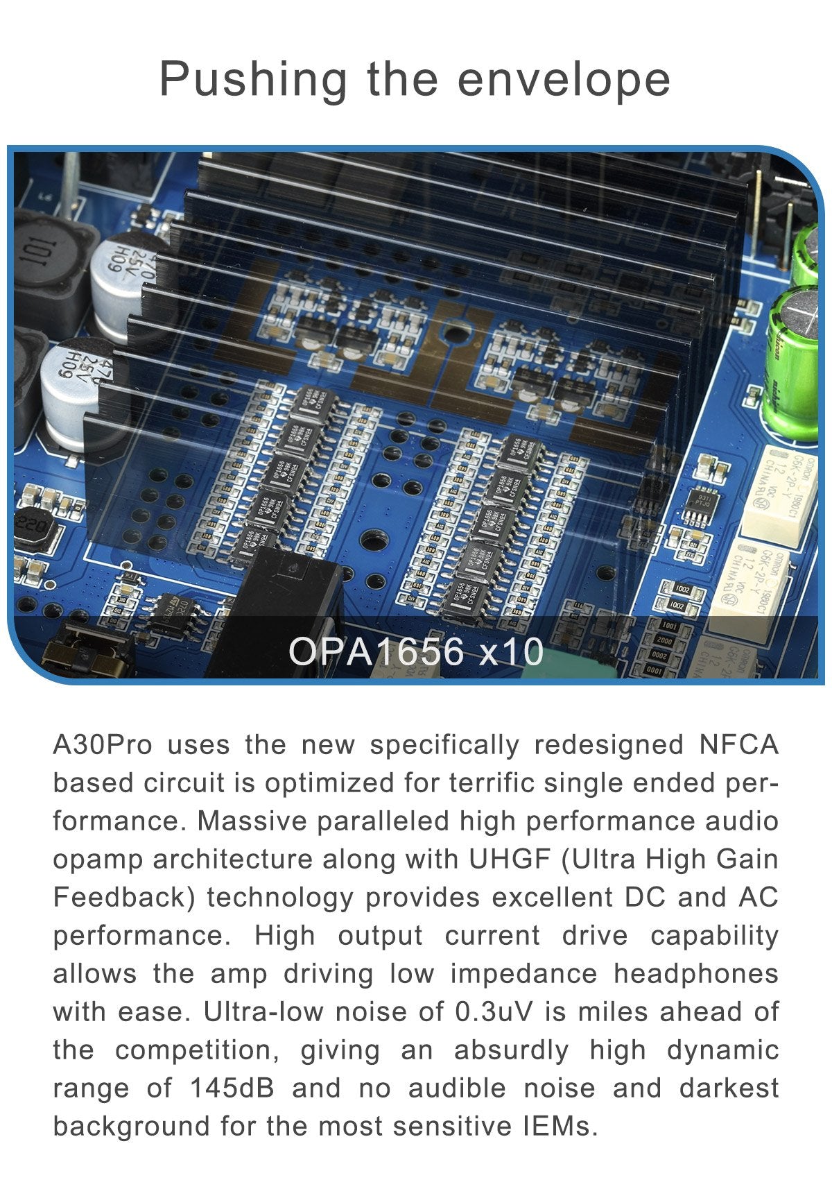 Apos Audio TOPPING Headphone Amp TOPPING A30 Pro Desktop Headphone Amp (Apos Certified)