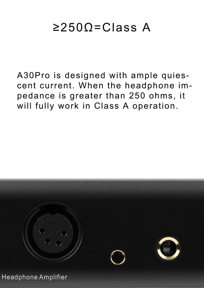 Apos Audio TOPPING Headphone Amp TOPPING A30 Pro Desktop Headphone Amp (Apos Certified)