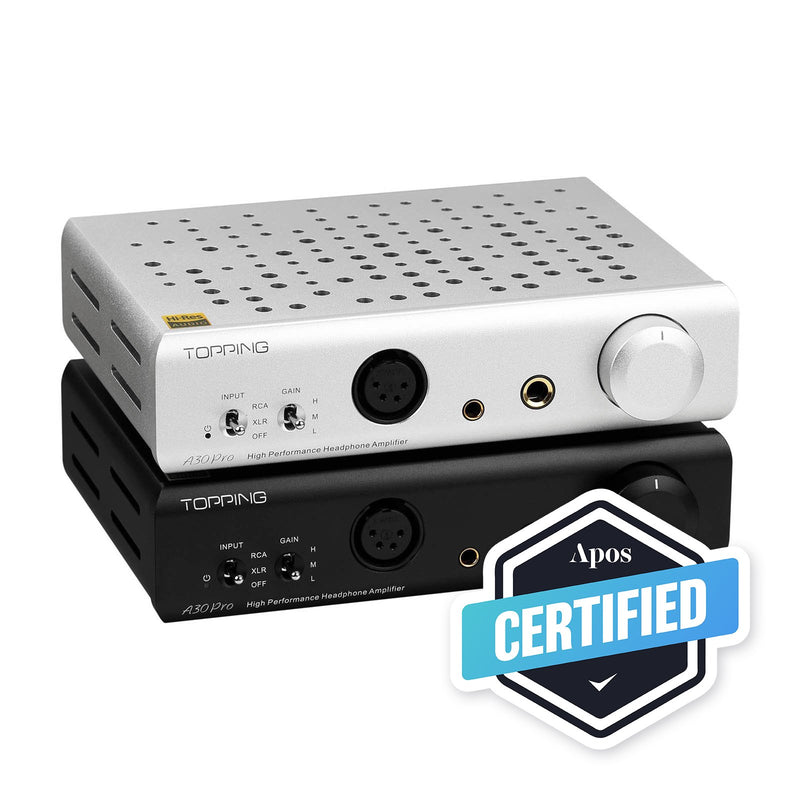 Apos Audio TOPPING Headphone Amp TOPPING A30 Pro Desktop Headphone Amp (Apos Certified)