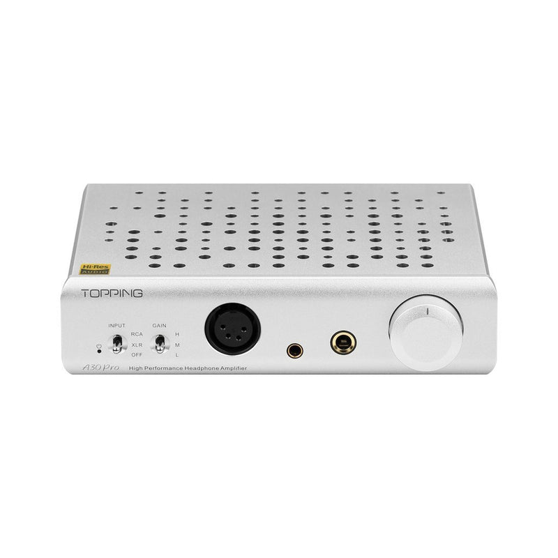 Apos Audio TOPPING Headphone Amp TOPPING A30 Pro Desktop Headphone Amp Silver