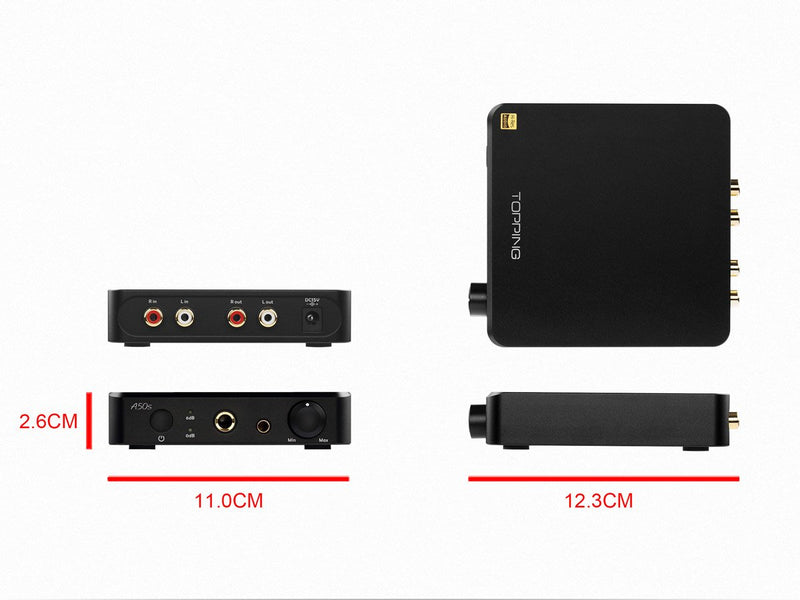 TOPPING A50s Headphone Amplifier – Apos