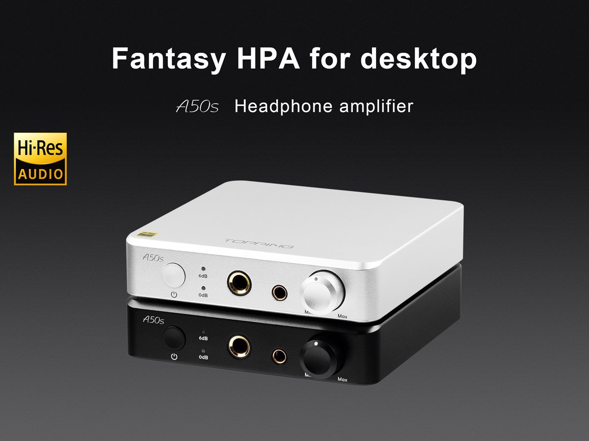 Apos Audio TOPPING Headphone Amp TOPPING A50s Headphone Amplifier (Apos Certified)