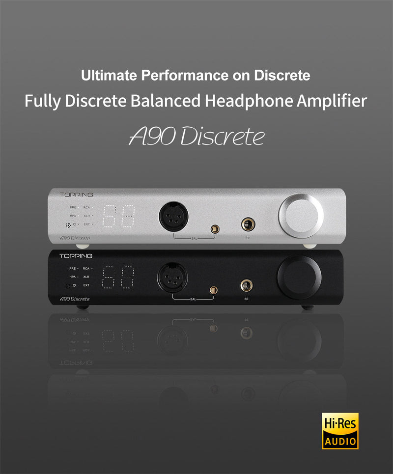 TOPPING A90 Discrete / A90 Headphone Amp – Apos Audio