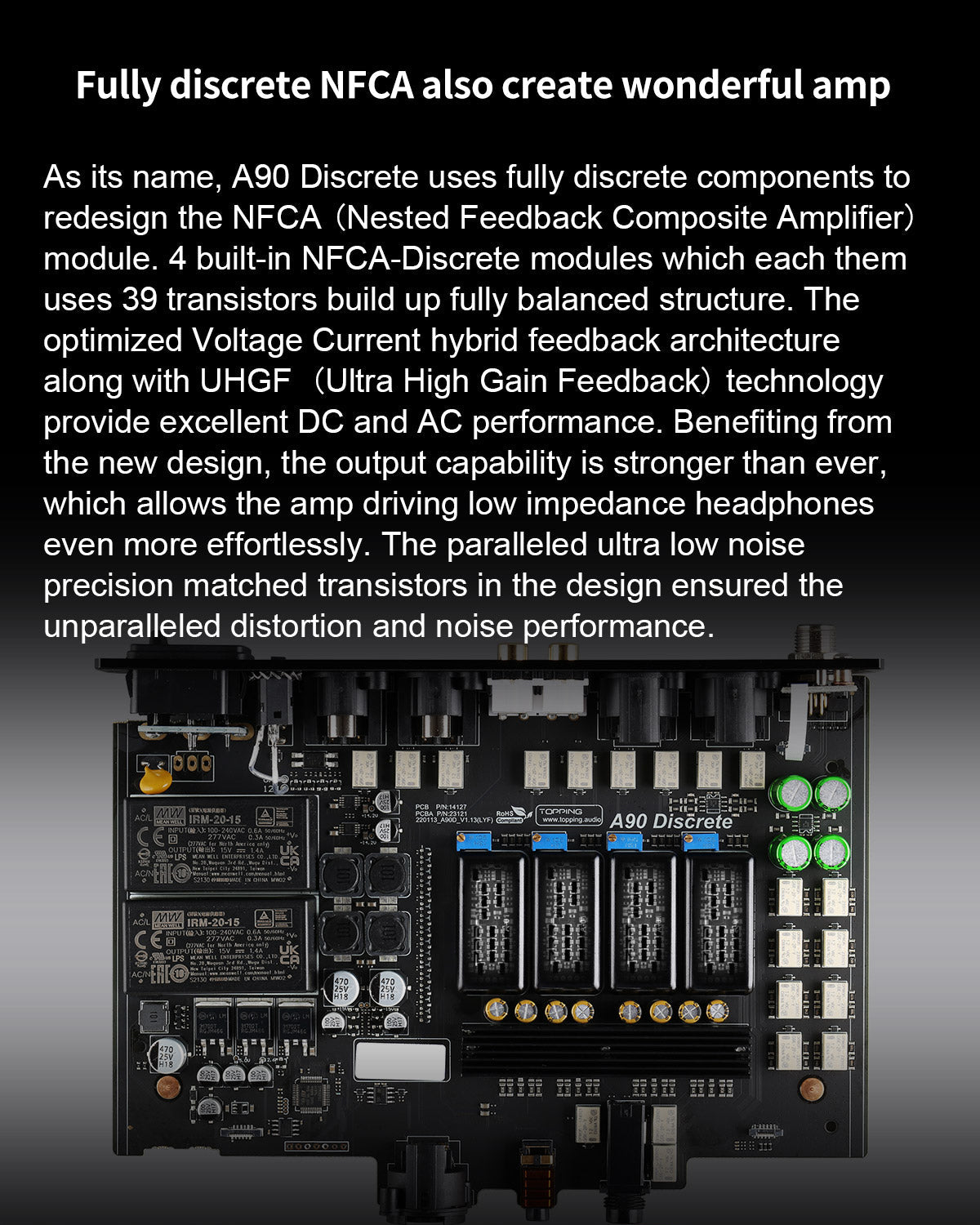 Apos Audio TOPPING Headphone Amp TOPPING A90 Discrete / A90 Headphone Amp