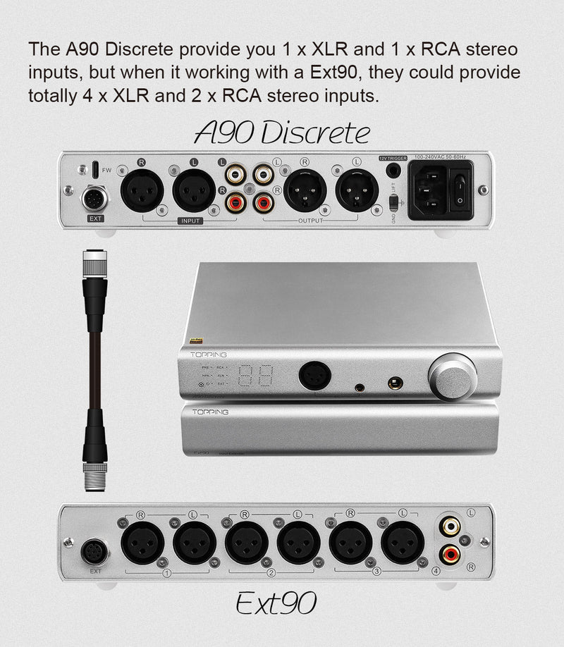 TOPPING A90 Discrete / A90 Headphone Amp – Apos