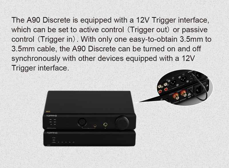 TOPPING A90 Discrete A90 Headphone Amp Apos