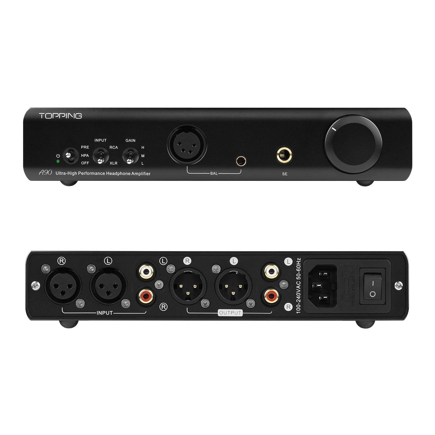 TOPPING A90 Discrete / A90 Headphone Amp (Apos Certified)