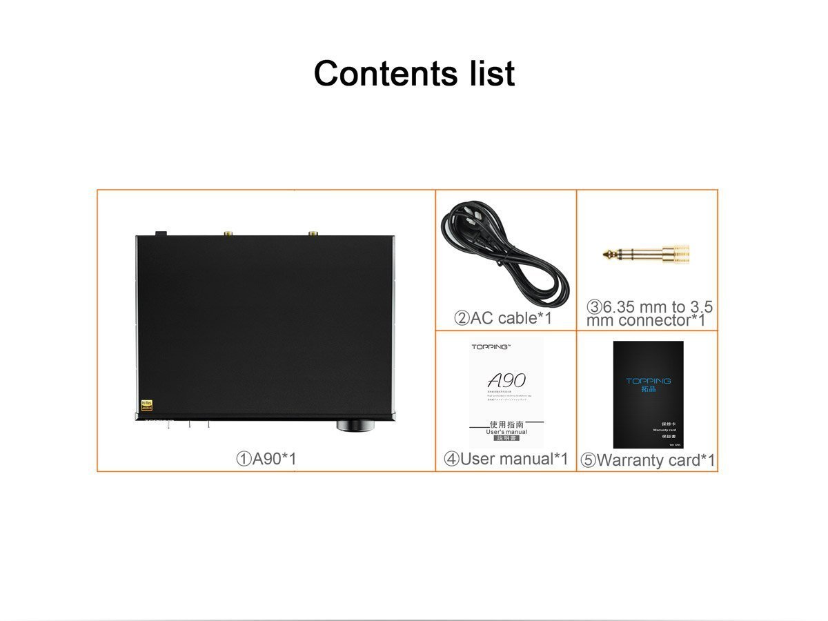 Apos Audio TOPPING Headphone Amp TOPPING A90 Headphone Amp (Apos Certified)