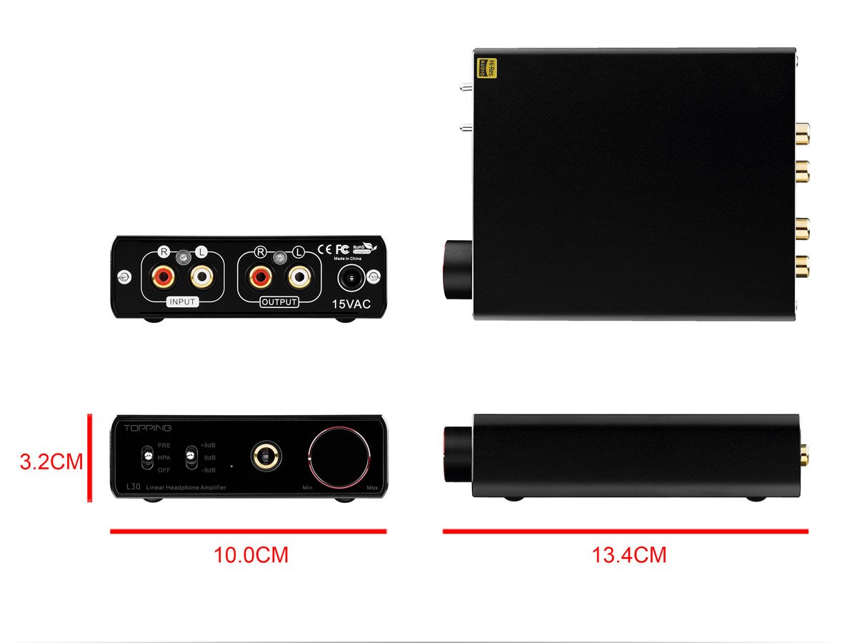 Apos Audio TOPPING Headphone Amp TOPPING L30 Headphone Amp