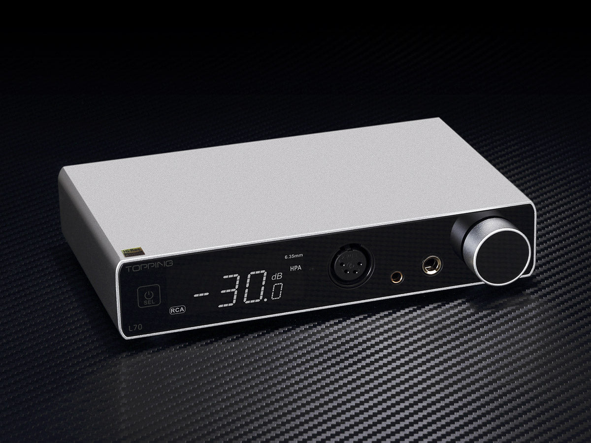 Apos Audio TOPPING Headphone Amp TOPPING L70 Fully Balanced NFCA Headphone Amplifier