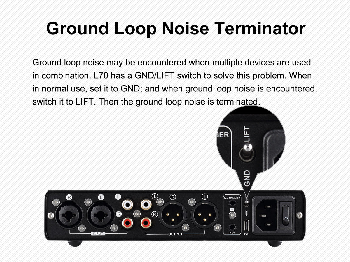 Apos Audio TOPPING Headphone Amp TOPPING L70 Fully Balanced NFCA Headphone Amplifier