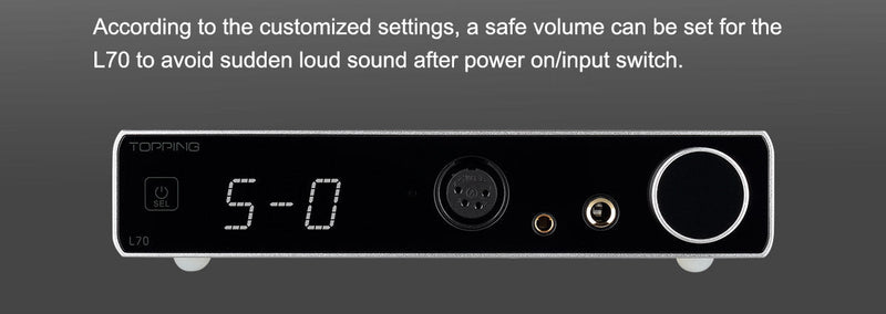 Apos Audio TOPPING Headphone Amp TOPPING L70 Fully Balanced NFCA Headphone Amplifier (Apos Certified)