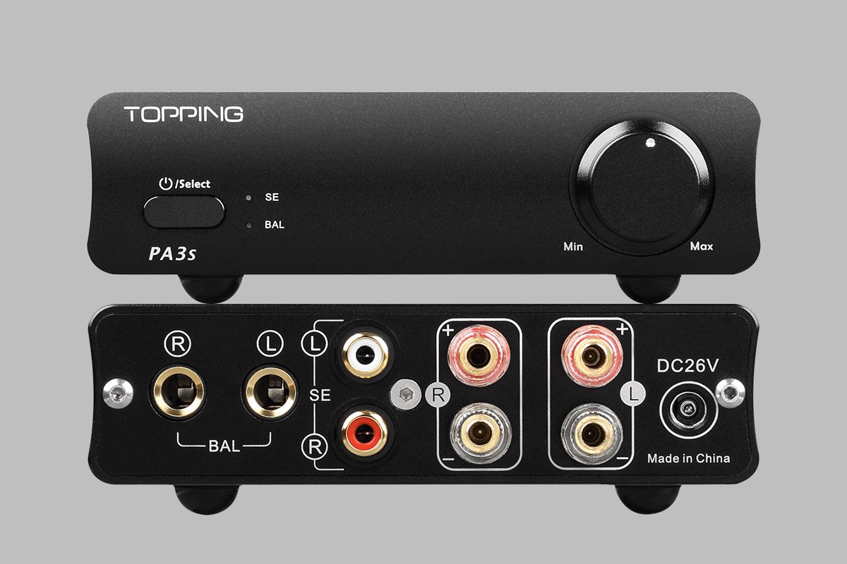 Apos Audio TOPPING Headphone Amp TOPPING PA3s Fully Balanced Class D Amplifier