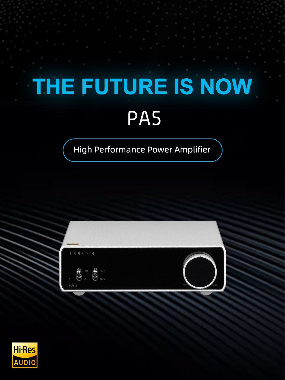 Apos Audio TOPPING Headphone Amp TOPPING PA5 High-Performance Power Amplifier (Apos Certified)