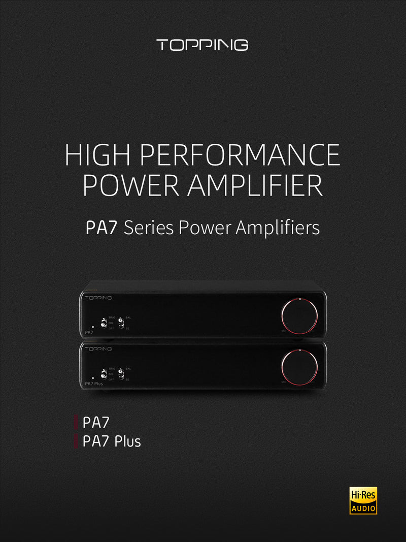 Apos Audio TOPPING Headphone Amp TOPPING PA7 / PA7 Plus Power Amplifier