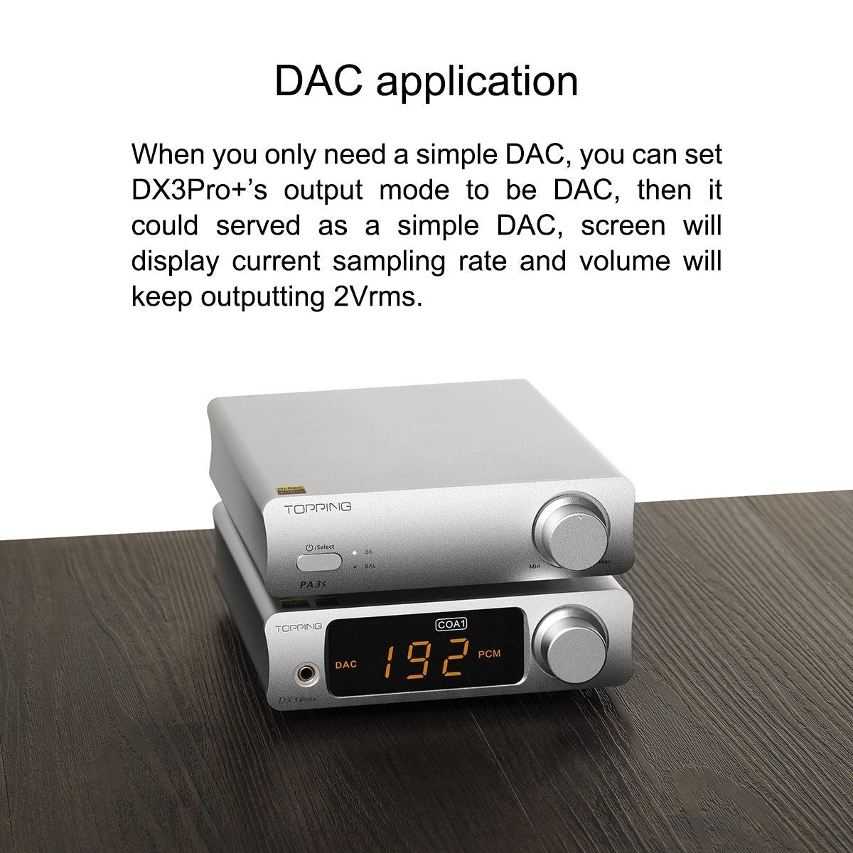 Apos Audio TOPPING Headphone DAC/Amp TOPPING DX3 Pro+ Bluetooth DAC/Amp (Apos Certified)