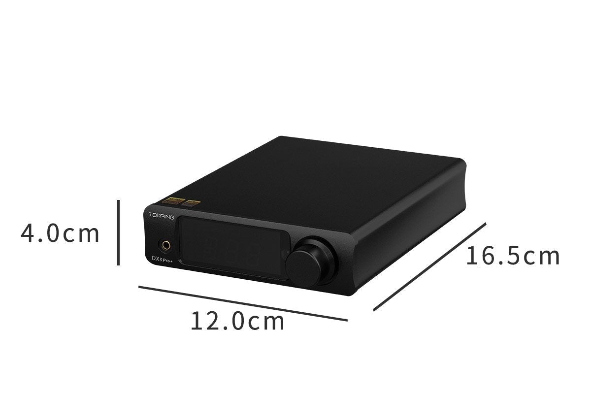 Apos Audio TOPPING Headphone DAC/Amp TOPPING DX3 Pro+ Bluetooth DAC/Amp (Apos Certified)