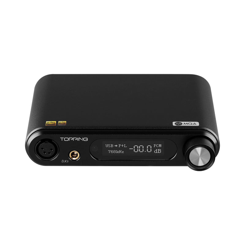 Apos Audio TOPPING Headphone DAC/Amp TOPPING DX5 DAC/Amp Black