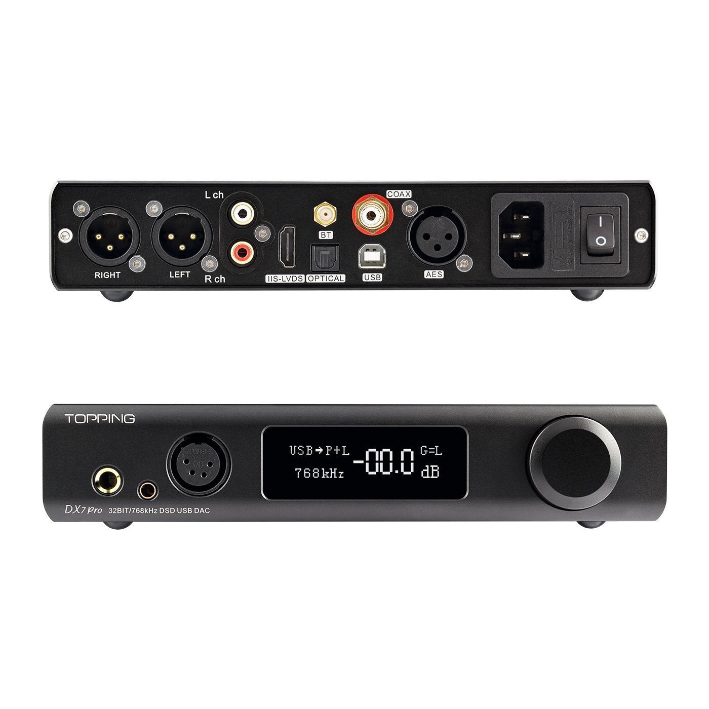 Apos Audio TOPPING Headphone DAC/Amp TOPPING DX7 Pro DAC/Amp (Apos Certified)